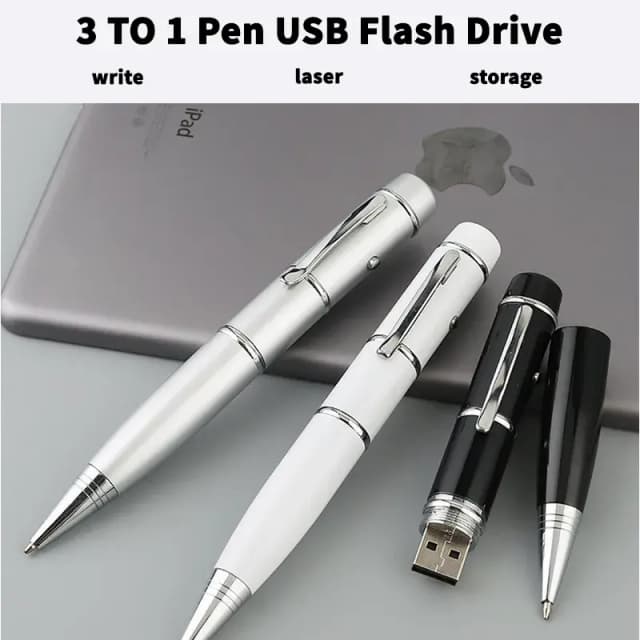 3in1 write laser data-storage pen drive