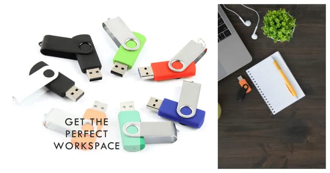 customize rotate usb flash drives