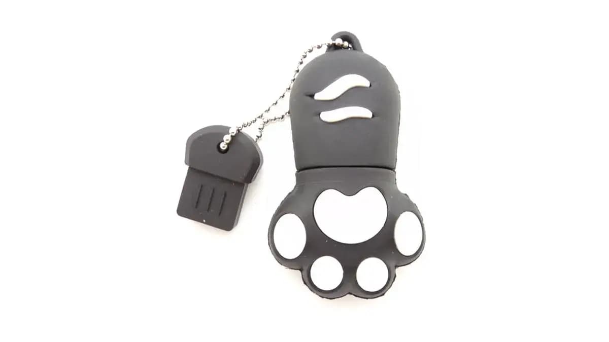 car paws pvc 3d u disk