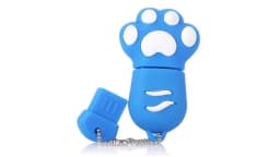 car paws pvc 3d u disk