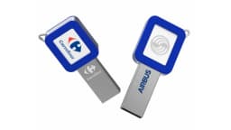 key shape acrylic pen drive