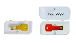 Customized Metal Key Shape USB Flash Drives