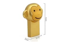 a monkey matel usb flash drive