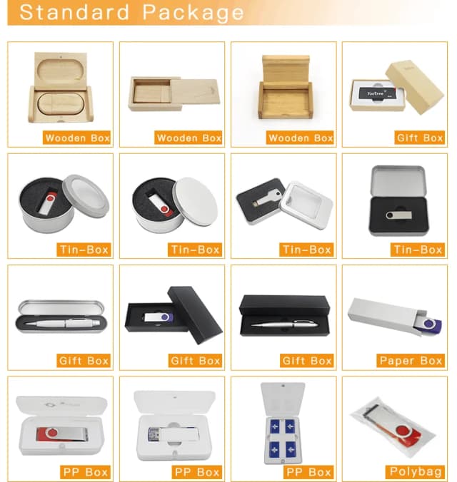 usb flash drive power bank packaging