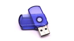 plastic rotate usb flash drive