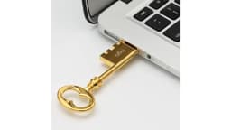 retro key shape pen drive