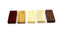 Customized Wood Square Shape USB Flash Drives